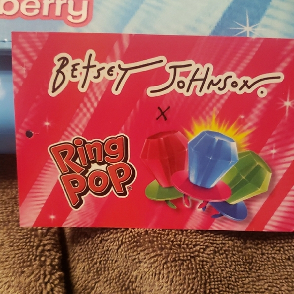 Betsey Johnson Blue Raspberry Ring Pop Bag - Picture 3 of 12